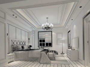 beautifully stylish and luxurious bedrooms 13 3Dモデル