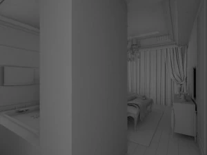 beautifully stylish and luxurious bedrooms 17 3D Model