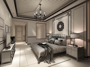 beautifully stylish and luxurious bedrooms 19 Modèle 3D