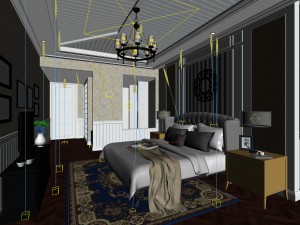 beautifully stylish and luxurious bedrooms 19 Modèle 3D