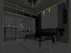 beautifully stylish and luxurious bedrooms 24 3D Model