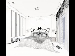 beautifully stylish and luxurious bedrooms 27 3D 모델
