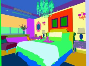 beautifully stylish and luxurious bedrooms 30 3D Model