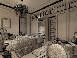 beautifully stylish and luxurious bedrooms 30 3D Модель