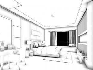 beautifully stylish and luxurious bedrooms 31 3D Model