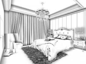 beautifully stylish and luxurious bedrooms 32 3D Model