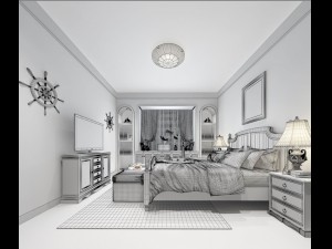 beautifully stylish and luxurious bedrooms 33 Modelo 3D