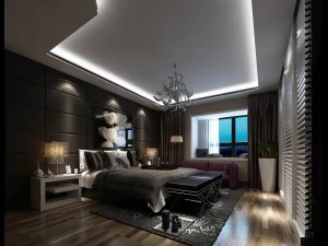 beautifully stylish and luxurious bedrooms 41 3D Model