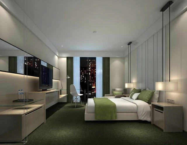 beautifully stylish and luxurious bedrooms 42 3D Model .c4d .max .obj .3ds .fbx .stl .blend 