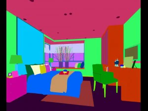 wundersch&ouml;n stilvolle und luxuri&ouml;se Schlafzimmer 45 3D Modell