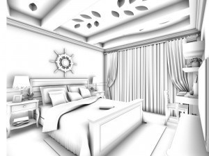 beautifully stylish and luxurious bedrooms 48 3D Модель