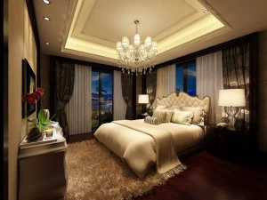 wundersch&ouml;n stilvolle und luxuri&ouml;se Schlafzimmer 54 3D Modell