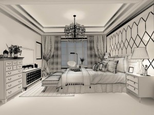 beautifully stylish and luxurious bedrooms 56 3D Model