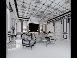 beautifully stylish and luxurious bedrooms 59 3D Модель