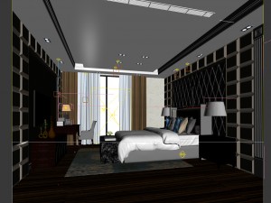 beautifully stylish and luxurious bedrooms 60 Modelo 3D