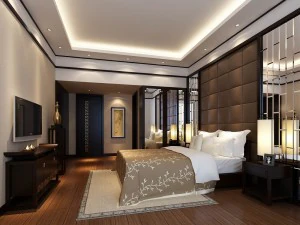 beautifully stylish and luxurious bedrooms 62 3D Model