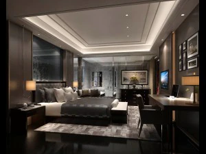 красиво стильні та розкішні спальні 63 3D Модель