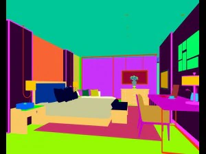 красиво стильні та розкішні спальні 63 3D Модель