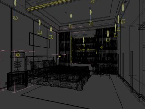 beautifully stylish and luxurious bedrooms 64 3D Model
