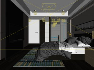 beautifully stylish and luxurious bedrooms 66 Modello 3D