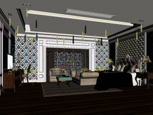 beautifully stylish and luxurious bedrooms 70 3D मॉडल