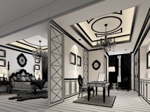 beautifully stylish and luxurious bedrooms 71 3D मॉडल