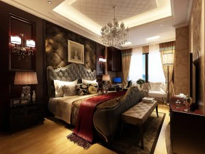 g&uuml;zel, şık ve l&uuml;ks yatak odaları 75 3D Model