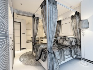 beautifully stylish and luxurious bedrooms 86 3D Модель