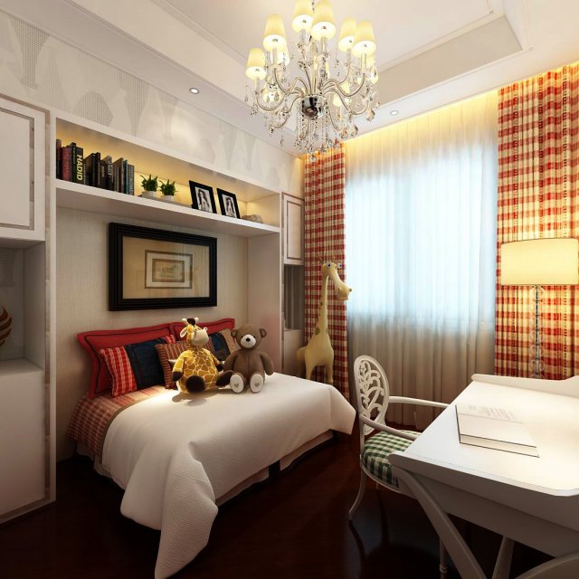 beautifully stylish and luxurious bedrooms 88 3D-Modell .c4d .max .obj .3ds .fbx .stl .blend 