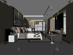 beautifully stylish and luxurious bedrooms 93 Modèle 3D