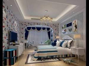 beautifully stylish and luxurious bedrooms 98 3D Model