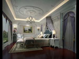 beautifully stylish and luxurious bedrooms 104 3D Model