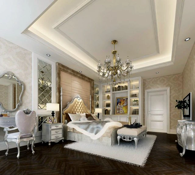 beautifully stylish and luxurious bedrooms 108 3D Model .c4d .max .obj .3ds .fbx .stl .blend 