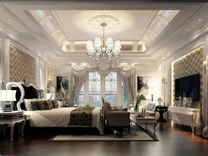 camere da letto splendidamente eleganti e lussuose 109 Modello 3D