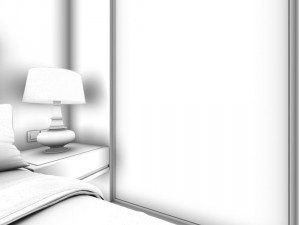 beautifully stylish and luxurious bedrooms 117 3D Model