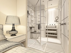 beautifully stylish and luxurious bedrooms 117 3D Model