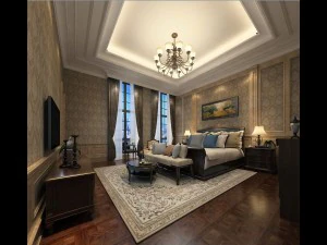 wunderschön stilvolle und luxuriöse Schlafzimmer 119 3D Modell