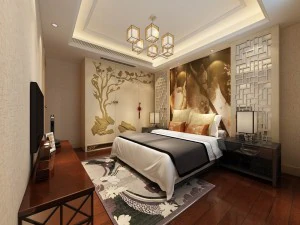 habitaciones bellamente elegantes y lujosas 123 Modelo 3D