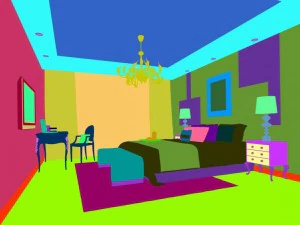 beautifully stylish and luxurious bedrooms 124 3D Model