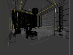 beautifully stylish and luxurious bedrooms 132 3D Model