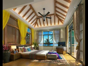 精美时尚、豪华的卧室 134 间 3D 模型