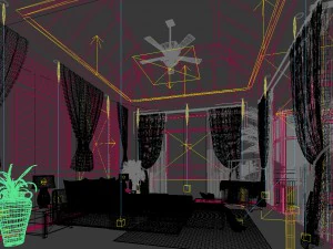 beautifully stylish and luxurious bedrooms 134 3D Model