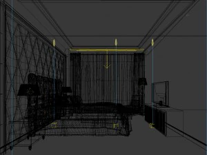 beautifully stylish and luxurious bedrooms 137 3D Model