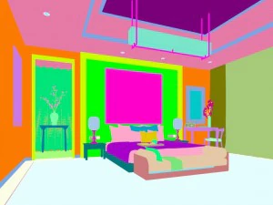 beautifully stylish and luxurious bedrooms 141 3D Model