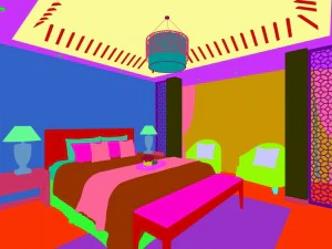beautifully stylish and luxurious bedrooms 143 3D Model