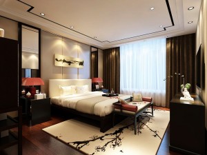beautifully stylish and luxurious bedrooms 145 3D Model