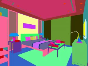 beautifully stylish and luxurious bedrooms 145 3D Model