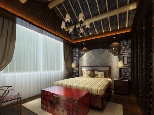 beautifully stylish and luxurious bedrooms 147 3D Model