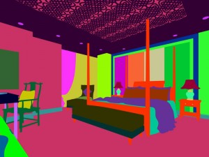 luxurious stylish bedroom 05 3D 모델