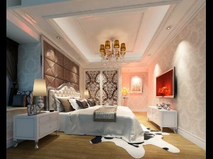 luxurious stylish bedroom 06 Modelo 3D